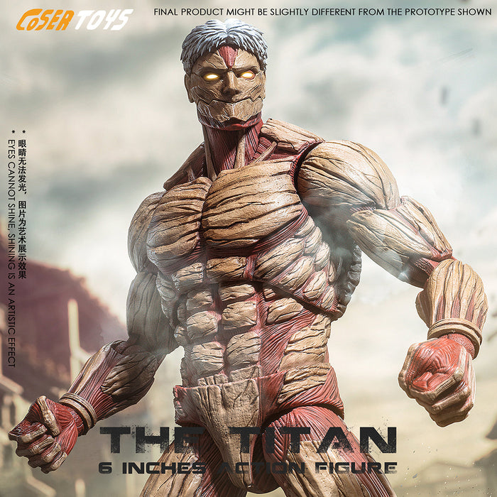 In-stock 6 inch Armored Titan Action Figure
