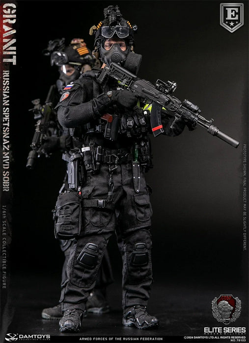 In-stock 1/6 DAMTOYS 78103 RUSSIAN SPETSNAZ MVD SOBR GRANIT Action Figure