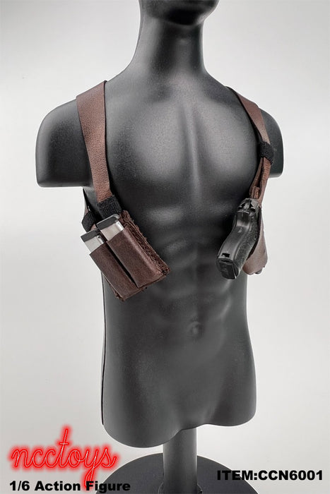 In-stock 1/6 NCCTOYS CCN6001 Leather Holster Accessory