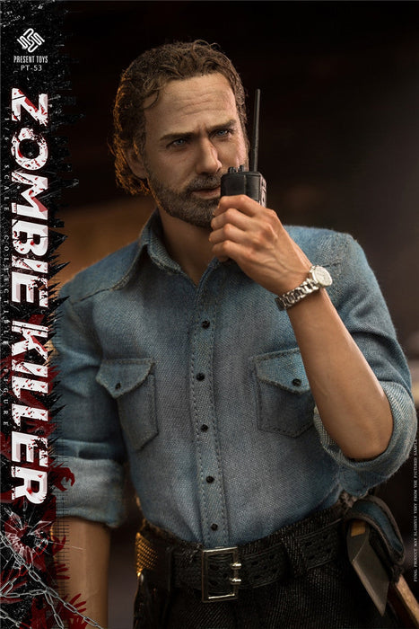 In-stock 1/6 Present Toys SP53 Zombie Killer Action Figure