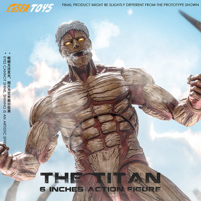 In-stock 6 inch Armored Titan Action Figure