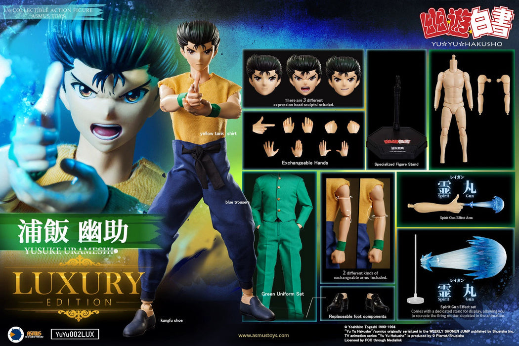 In-stock 1/6 ASMUS YUYU002 URAMESHI YUSUKE Action Figure