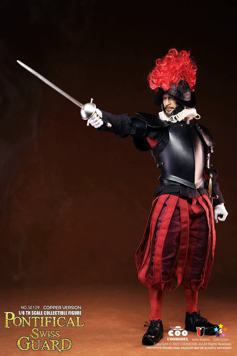 In-stock1/6 Coomodel Pontifical Swiss Guard Exclusive Cupronickel SE128/SE129