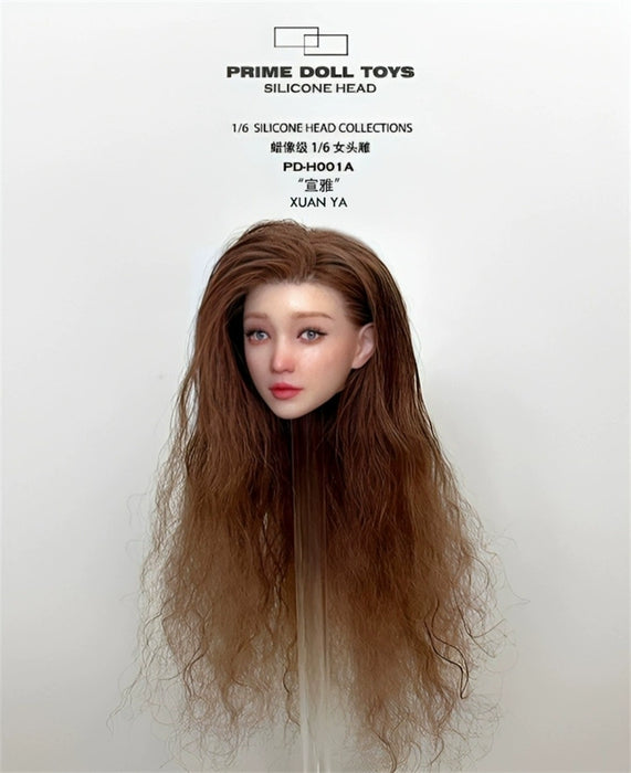 Pre-order 1/6 PDTOYS PD-H001 "Xuan Ya" Wax head sculpt platinum silicon
