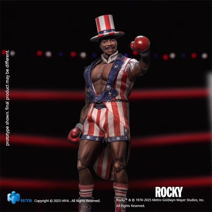 Pre-order 1/12 HiyaToys ESR0171 Apollo Creed (Rocky 1976) Action Figure