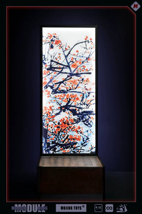 In-stock 1/6 mOjingToys M006 Japanese Style Screen Platform Diorama