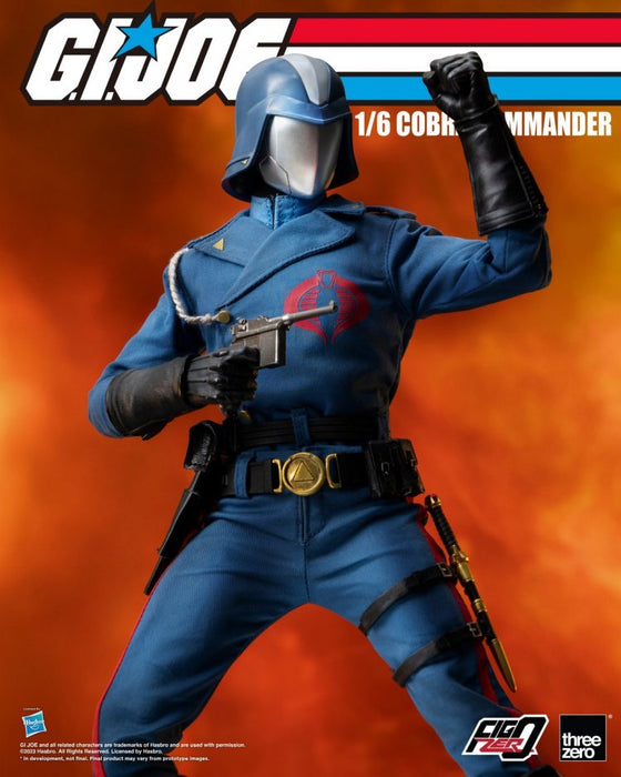 Pre-order 1/6 ThreeZero 3Z0315 G.I. Joe Cobra Commander Action Figure