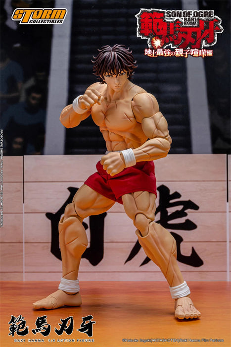 Pre-order 1/6 Storm Collectibles KIBK07 BAKI HANMA Action Figure