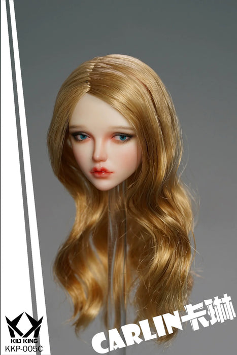 In-stock 1/6 KID KING KKP005 CARLIN head sculpt H#pale