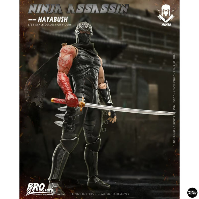 Pre-order BROTOYS 1/12 LR010 Ninja Assassin Action Figure