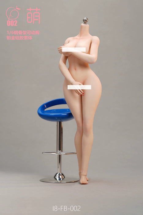 Pre-order 1/6 i8TOYS I8-FB-002 Platinum Silicone Seamless Female Body