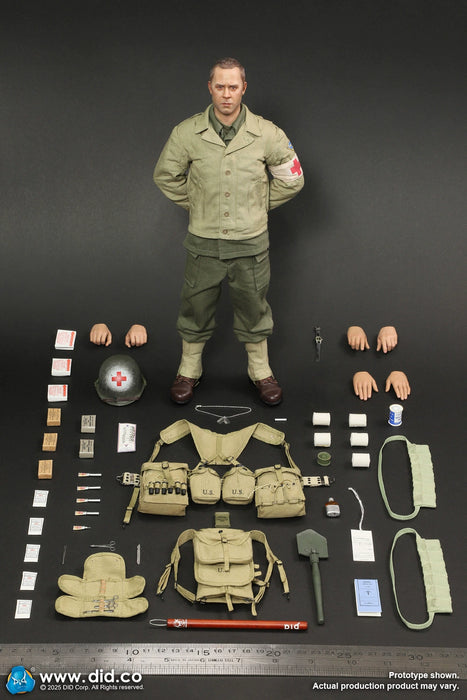 In-stock 1/6 DID A80189 WWII US 2nd Ranger Battalion Series 7 – Medic Wade
