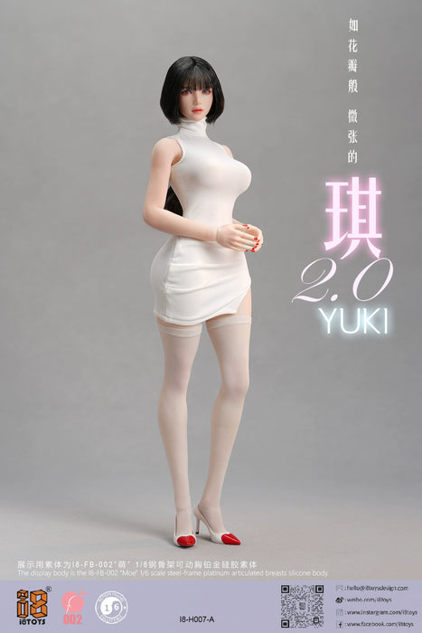Pre-order 1/6 i8TOYS H007A Yuki 2.0 Female Head Sculpt W/ Adjustable Eyes