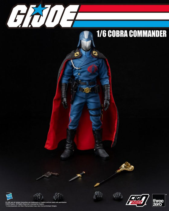 Pre-order 1/6 ThreeZero 3Z0315 G.I. Joe Cobra Commander Action Figure