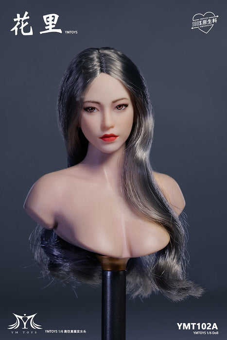 In-stock 1/6 YMTOYS YMT102 Female Head Sculpt
