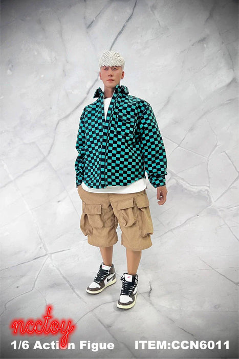 In-stock 1/6 CCN6011 Plaid Shirt