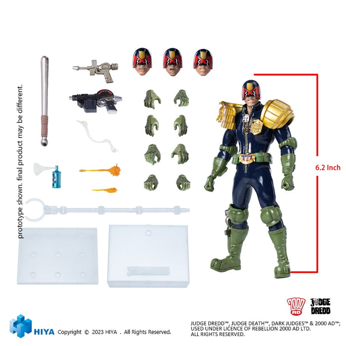 In-stock 1/12 HIYA TOYS ESJ0053 Judge Dredd Action Figure