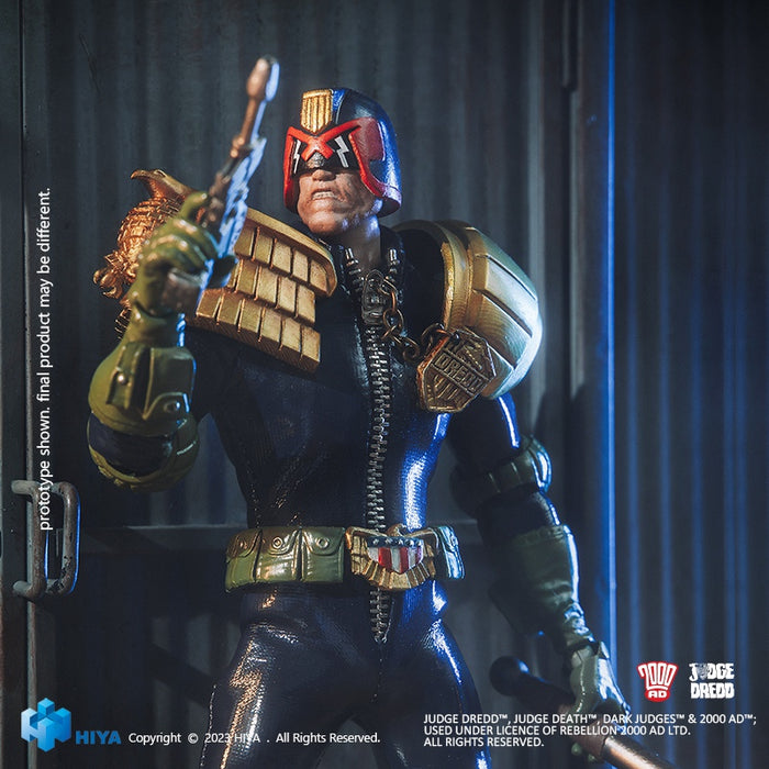 In-stock 1/12 HIYA TOYS ESJ0053 Judge Dredd Action Figure