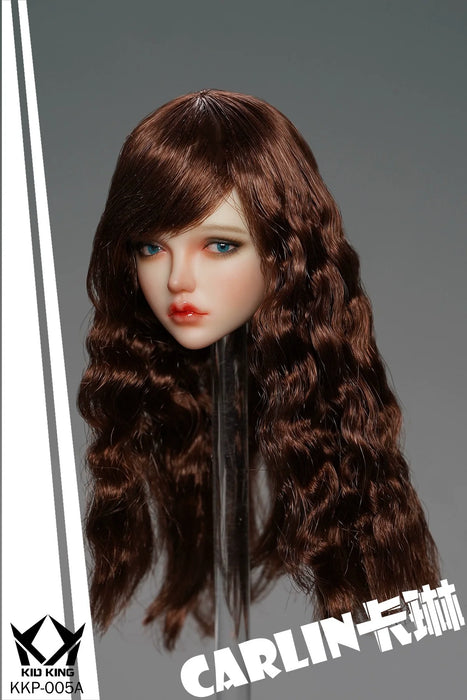 In-stock 1/6 KID KING KKP005 CARLIN head sculpt H#pale