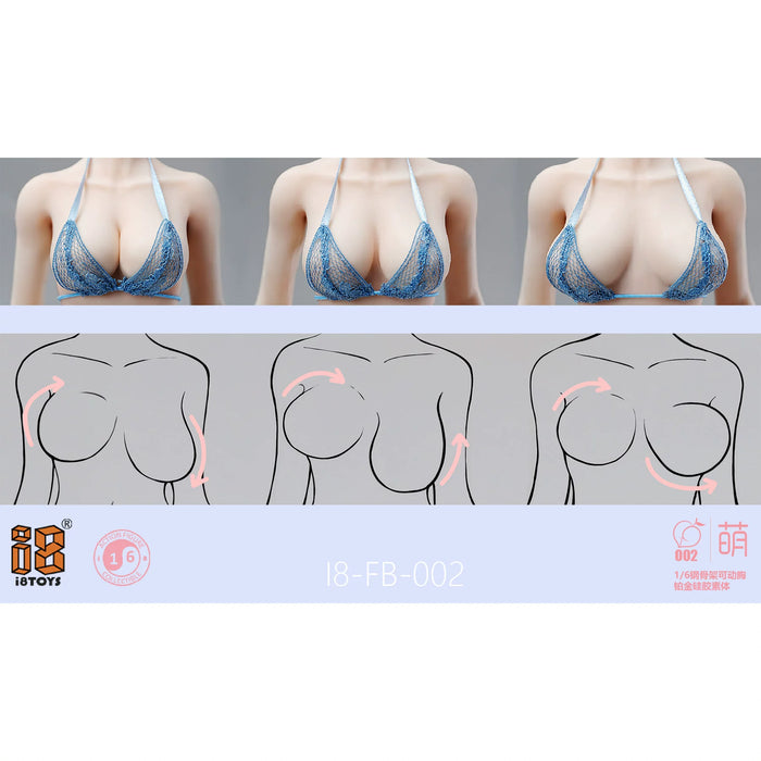 Pre-order 1/6 i8TOYS I8-FB-002 Platinum Silicone Seamless Female Body