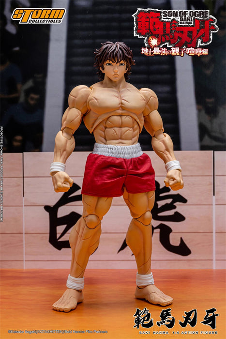 Pre-order 1/6 Storm Collectibles KIBK07 BAKI HANMA Action Figure