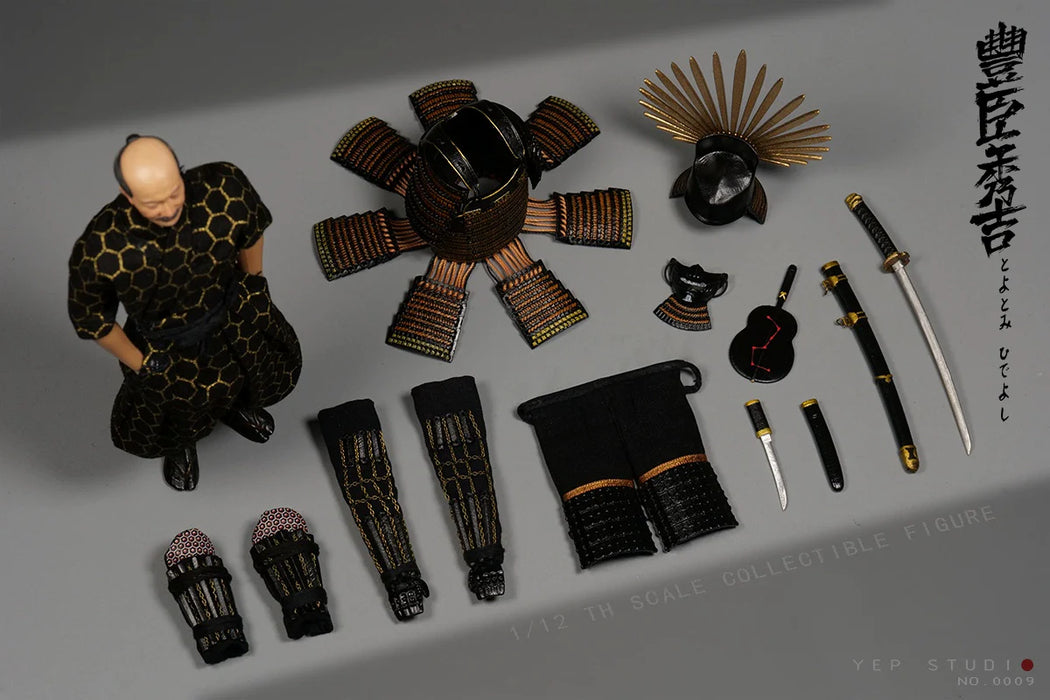 In-stock 1/12 Yep Studio NO.0009 TaiKo-Toyotomi Hideyoshi Action Figure