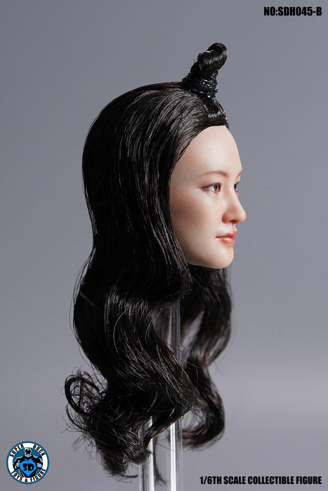Pre-order 1/6 SUPER DUCK Asian Female Head Sculpt H#pale