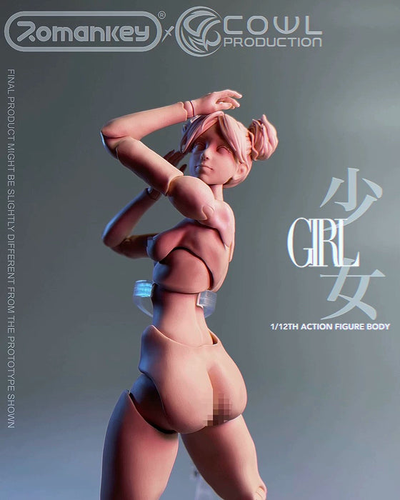 Pre-order 1/12 Romankey X COWL Female body