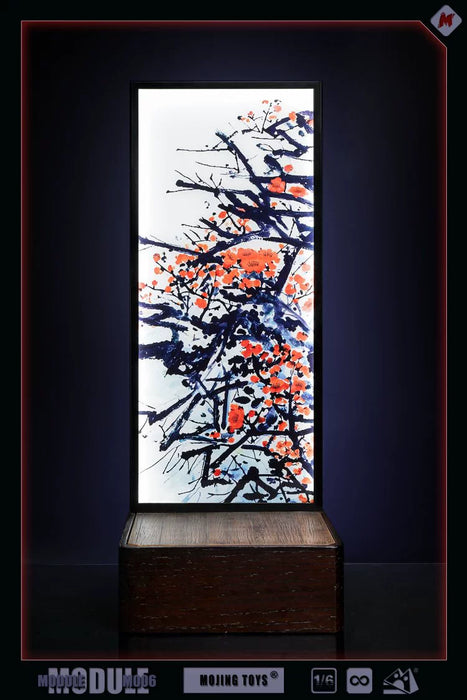 In-stock 1/6 mOjingToys M006 Japanese Style Screen Platform Diorama