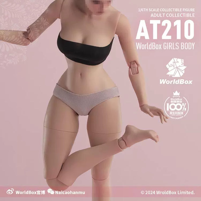 In-stock 1/6 WORLDBOX AT210 Hourglass Figure Female Body