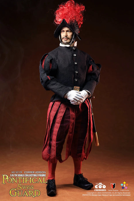 In-stock1/6 Coomodel Pontifical Swiss Guard Exclusive Cupronickel SE128/SE129