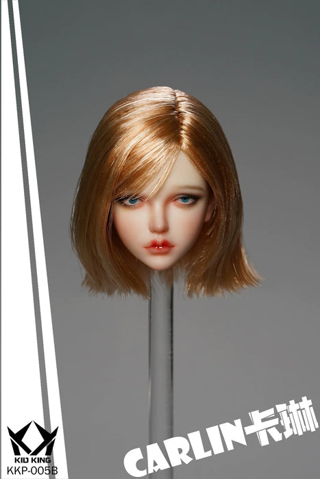 In-stock 1/6 KID KING KKP005 CARLIN head sculpt H#pale