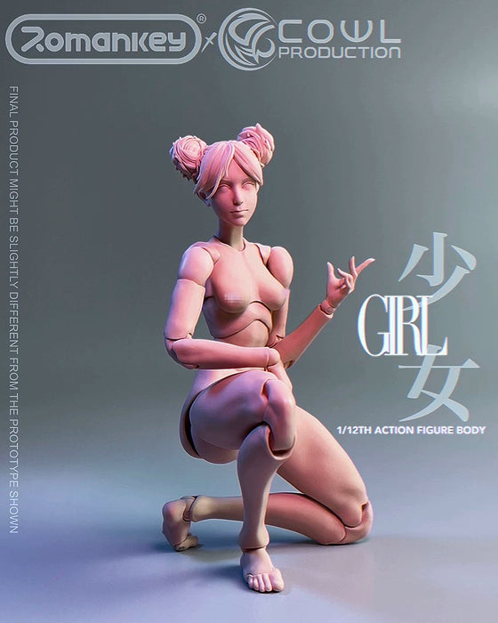 Pre-order 1/12 Romankey X COWL Female body