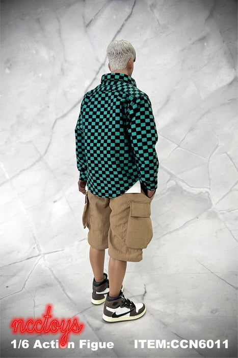 In-stock 1/6 CCN6011 Plaid Shirt