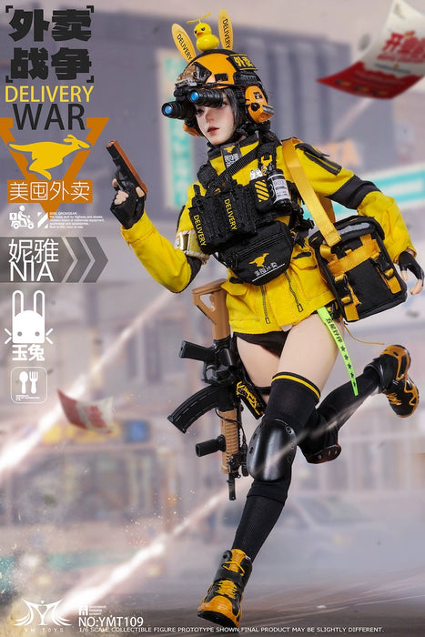 Pre-order 1/6 YMTOYS YMT109 Takeout Delivery Girl Nia Action Figure