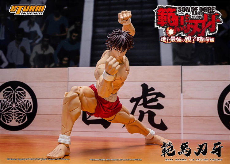 Pre-order 1/6 Storm Collectibles KIBK07 BAKI HANMA Action Figure