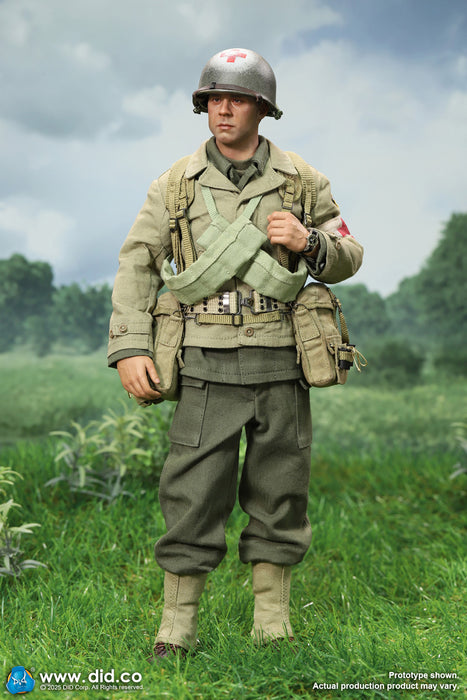 In-stock 1/6 DID A80189 WWII US 2nd Ranger Battalion Series 7 – Medic Wade