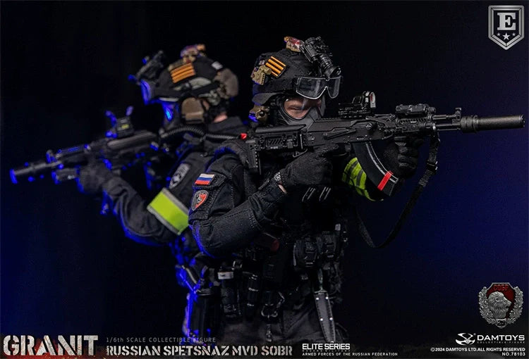 In-stock 1/6 DAMTOYS 78103 RUSSIAN SPETSNAZ MVD SOBR GRANIT Action Figure