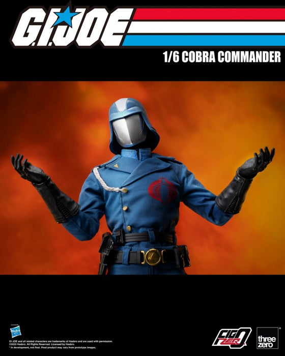 Pre-order 1/6 ThreeZero 3Z0315 G.I. Joe Cobra Commander Action Figure