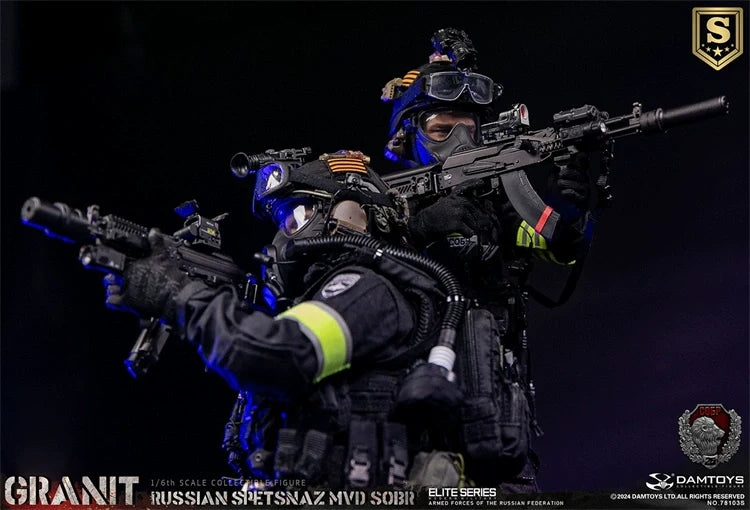 In-stock 1/6 DAMTOYS 78103 RUSSIAN SPETSNAZ MVD SOBR GRANIT Action Figure