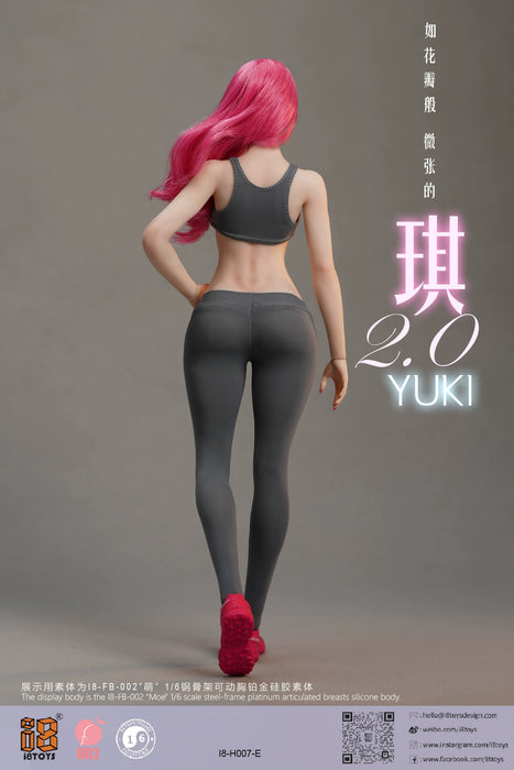 Pre-order 1/6 i8TOYS H007A Yuki 2.0 Female Head Sculpt W/ Adjustable Eyes