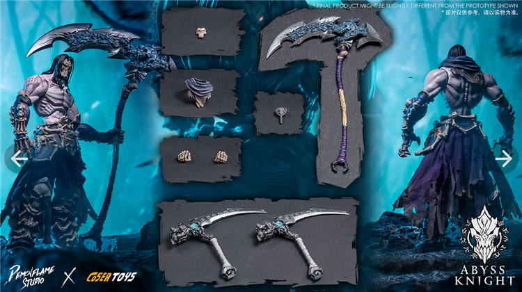In-stock 1/12 Coser Toys AD005 Abyss Knight Action Figure
