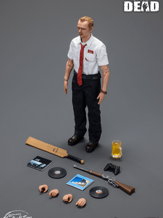 In-stock 1/12 Play Craft Toys Shaun & Ed Action Figure (PC001 / PC002 / PC003)