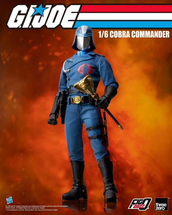 Pre-order 1/6 ThreeZero 3Z0315 G.I. Joe Cobra Commander Action Figure
