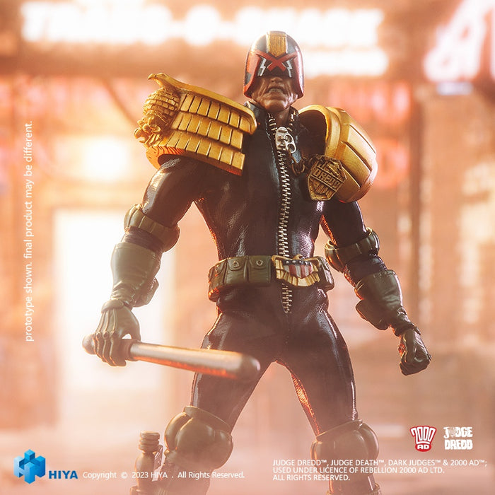 In-stock 1/12 HIYA TOYS ESJ0053 Judge Dredd Action Figure