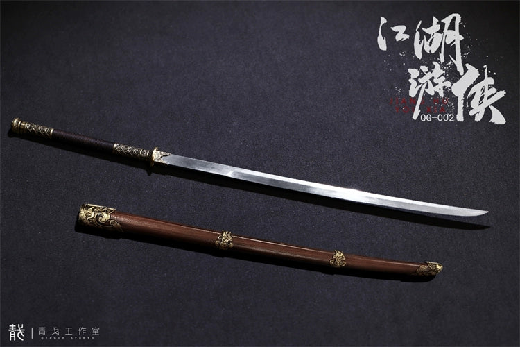 In-stock 1/6 QINGGE STUDIO QG-002 Wandering Swordsman Action Figure