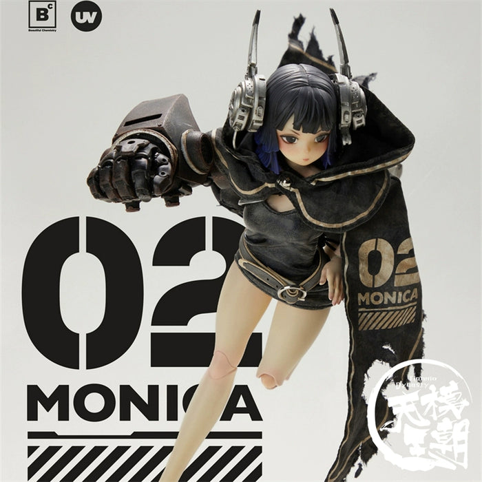 In-stock 1/6 Beautiful Chemistry x Acky Bright No.02 Monica Action Figure