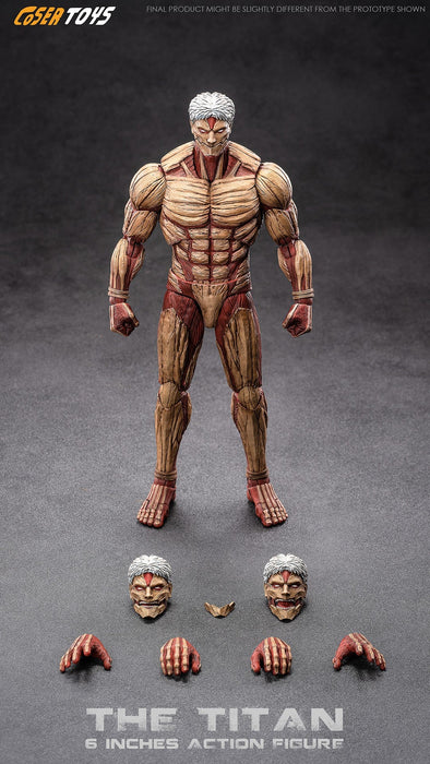 In-stock 6 inch Armored Titan Action Figure