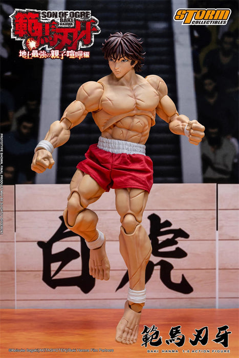 Pre-order 1/6 Storm Collectibles KIBK07 BAKI HANMA Action Figure