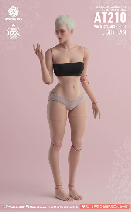 In-stock 1/6 WORLDBOX AT210 Hourglass Figure Female Body